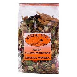 - 20% HERBAL PETS Karma ziołowo-warzywna ŚWINKA 150g termin 07.2024